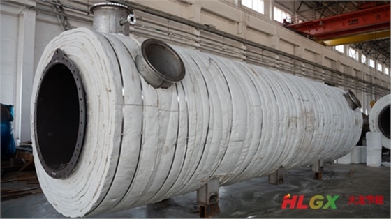 竹屑連續(xù)式炭化爐保溫