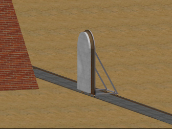 輪窯窯門改造-火龍耐材提供 輪窯窯門改造-火龍耐材提供