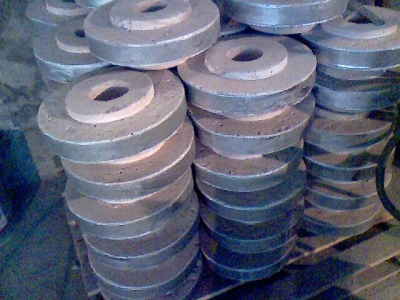 碳素焙燒爐：莫來石澆注料爐口、爐帽-火龍耐材提供