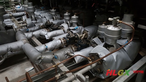 硫化機閥門保溫套