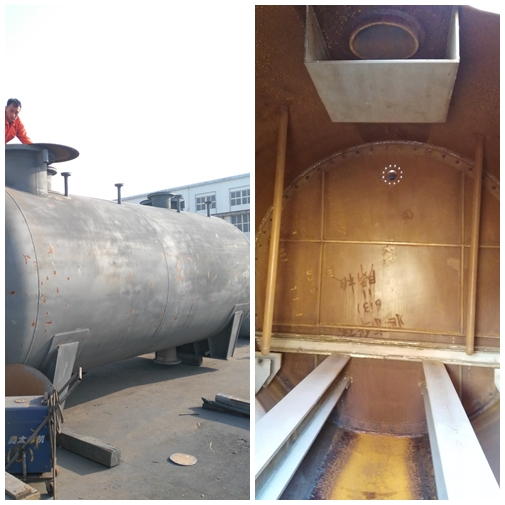 克勞倫斯轉(zhuǎn)化器保溫施工前 克勞倫斯轉(zhuǎn)化器保溫施工前