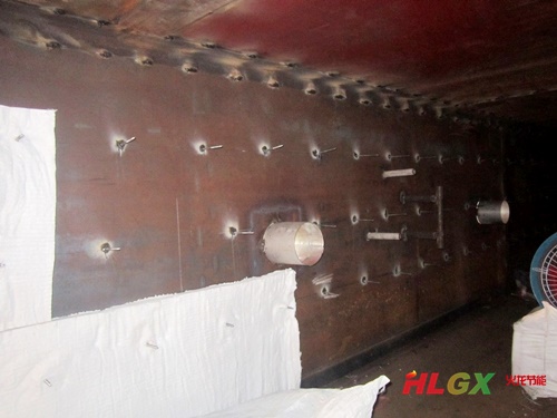 連續(xù)鍍鋅線保溫施工