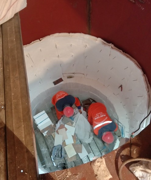 潞新鋼鐵脫硝煙道內(nèi)襯項目 潞新鋼鐵脫硝煙道內(nèi)襯項目