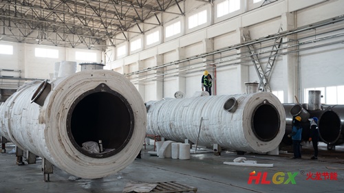 竹屑連續(xù)式炭化爐保溫